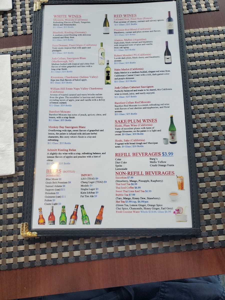 Menu Joy's Thai Cuisine-1