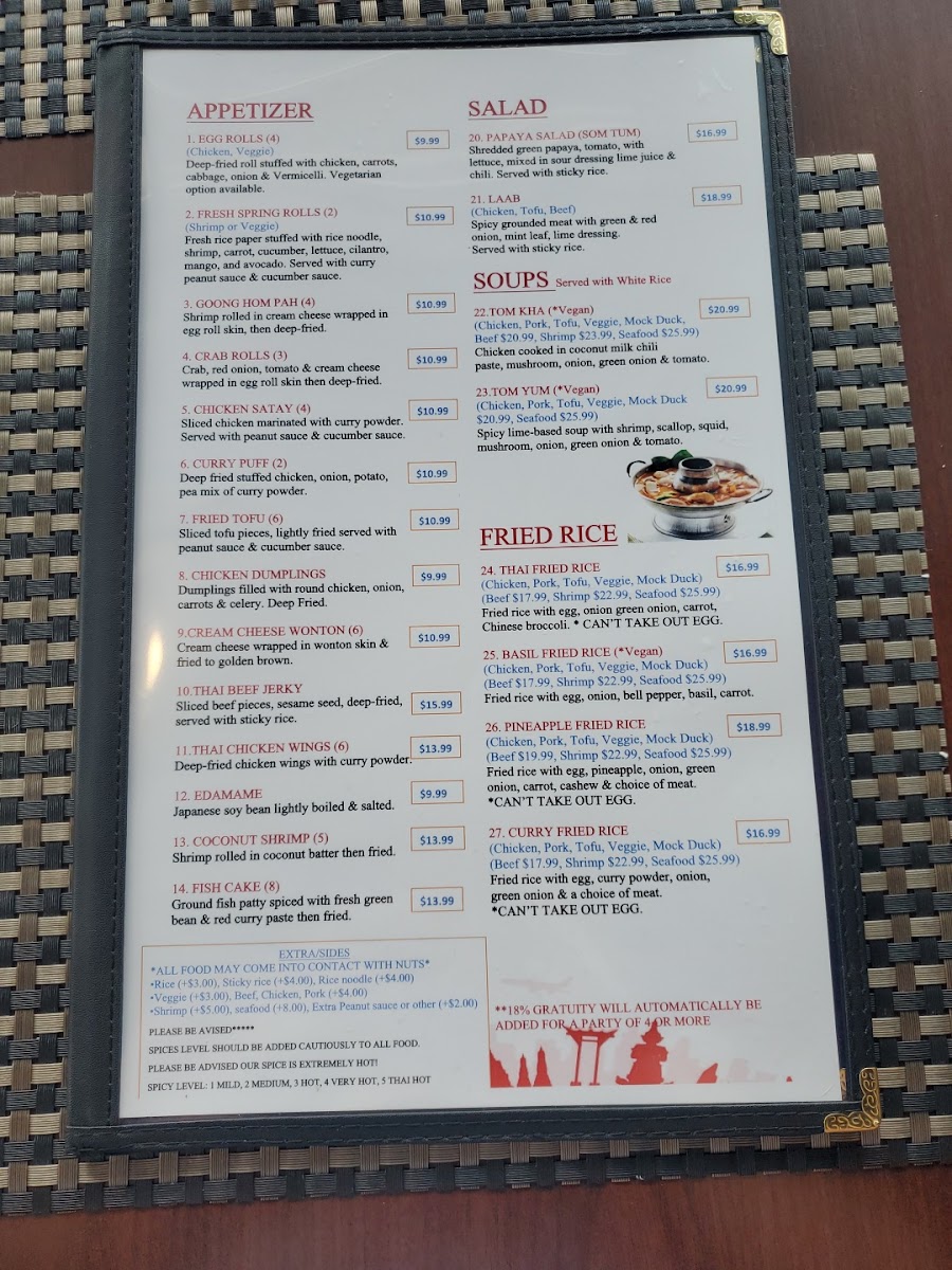 Menu Joy's Thai Cuisine-2