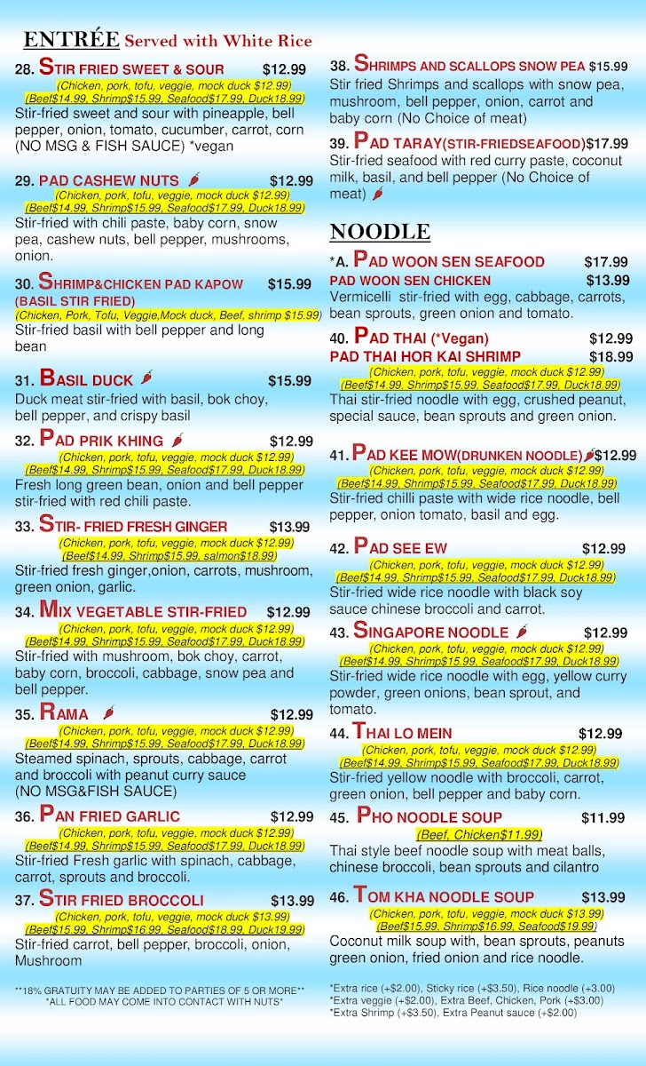 Menu Joy's Thai Cuisine-5
